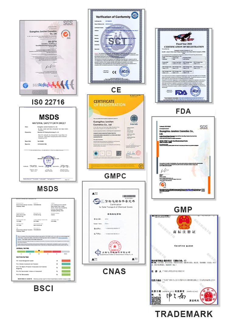 GMP certified cosmetics